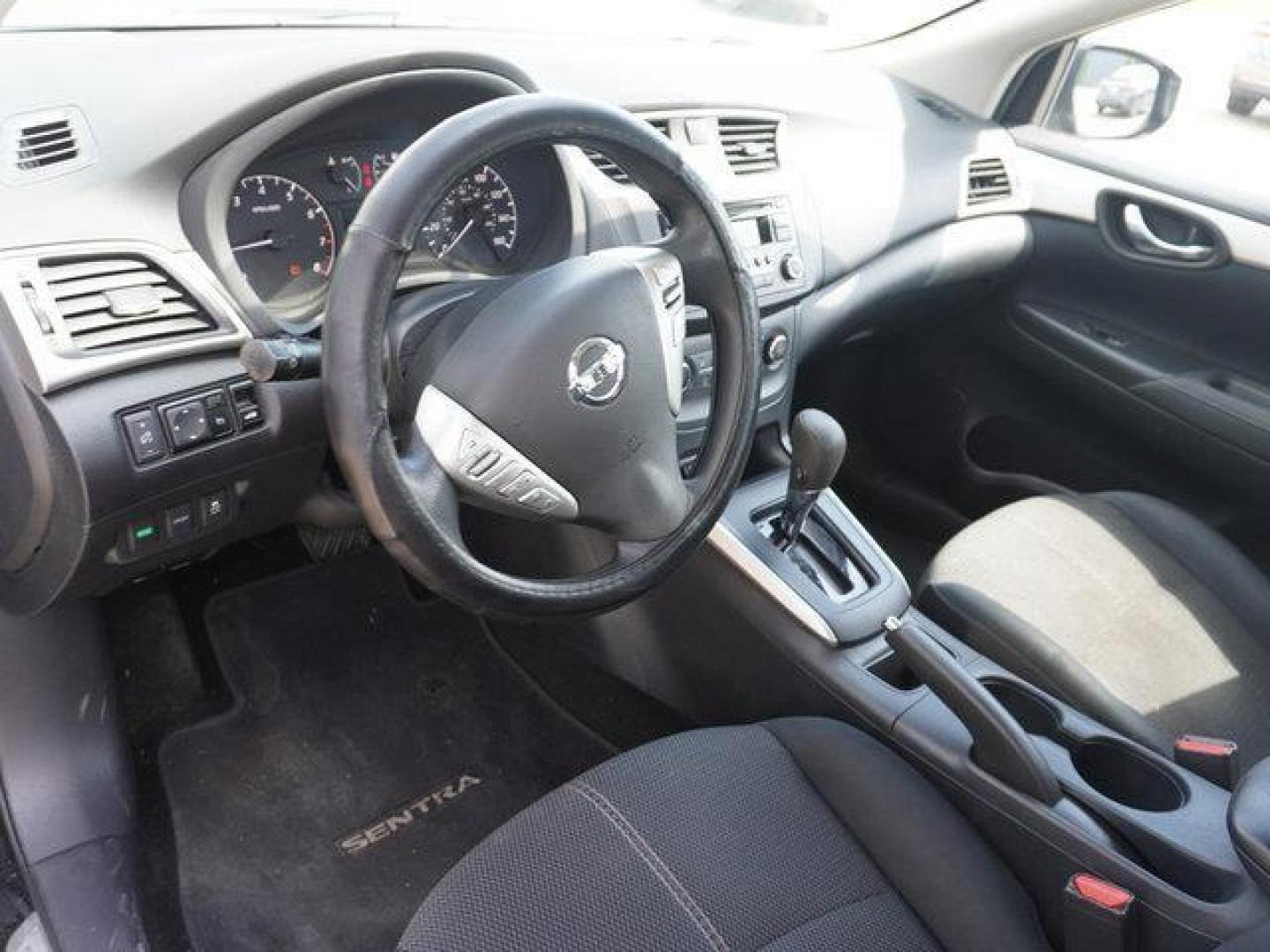 2016 Super Black /Charcoal Nissan Sentra 4dr Sdn I4 CVT S (3N1AB7AP6GY) with an 1.8L 4Cyl engine, Automatic CVT transmission, located at 6904 Johnston St., Lafayette, LA, 70503, (337) 988-1960, 30.143589, -92.100601 - Photo#23