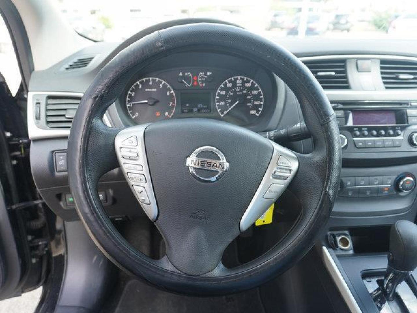 2016 Super Black /Charcoal Nissan Sentra 4dr Sdn I4 CVT S (3N1AB7AP6GY) with an 1.8L 4Cyl engine, Automatic CVT transmission, located at 6904 Johnston St., Lafayette, LA, 70503, (337) 988-1960, 30.143589, -92.100601 - Photo#27