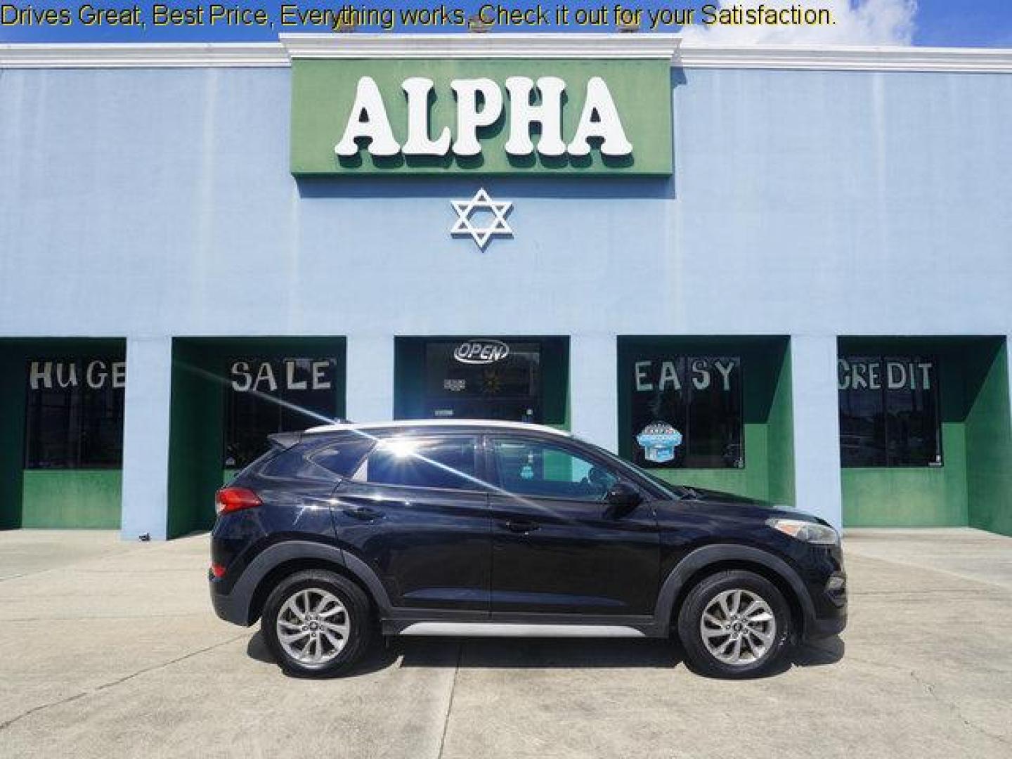 2018 Black Hyundai Tucson (KM8J33A43JU) with an 2.0L 4Cyl engine, Automatic transmission, located at 6904 Johnston St., Lafayette, LA, 70503, (337) 988-1960, 30.143589, -92.100601 - Prices are subject to change as improvements done by the service dept. Prices are for Cash sales only, Plus TTL. This Vehicle is Serviced well and Warranties Available too. Easy Financing. Drives Great and everything works. Price subject to change as improvements done by the service dept. Easy CR - Photo#0