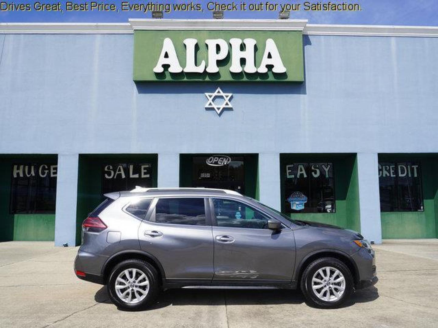 2019 Brilliant Silver Metallic /Almond Nissan Rogue AWD SV (KNMAT2MV1KP) with an 2.5L 4Cyl engine, Automatic transmission, located at 6904 Johnston St., Lafayette, LA, 70503, (337) 988-1960, 30.143589, -92.100601 - Photo#0