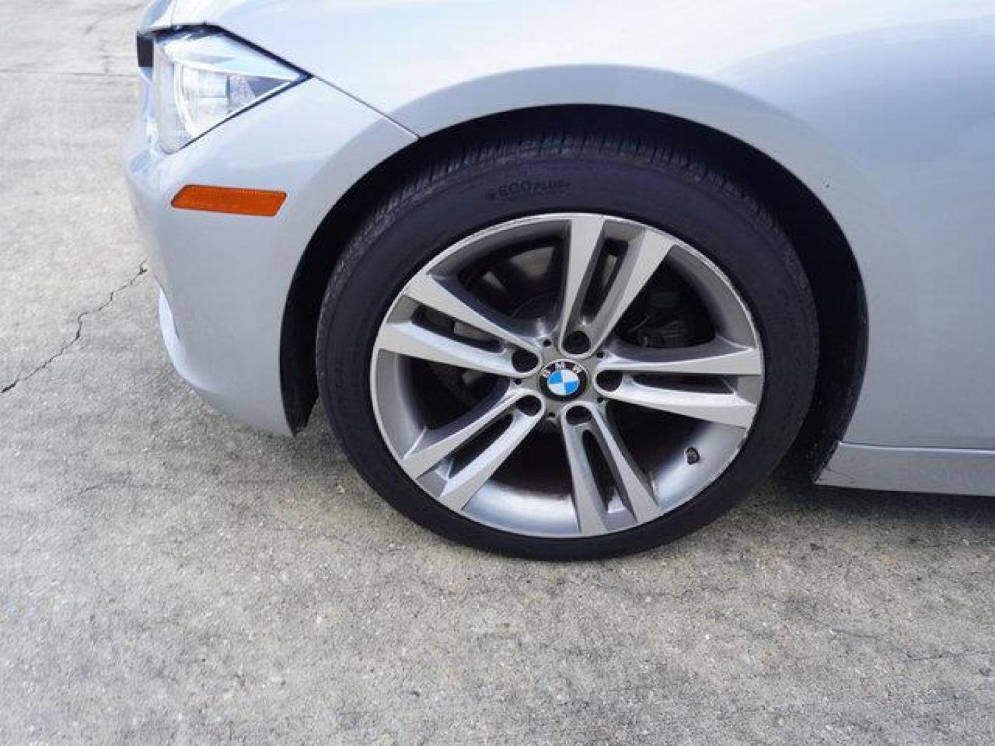 2015 Silver /Black w/Red Highlight BMW 3 Series 4dr Sdn 328i RWD (WBA3A5C54FF) with an 2.0L 4Cyl Turbo engine, 8 Spd Automatic transmission, located at 6904 Johnston St., Lafayette, LA, 70503, (337) 988-1960, 30.143589, -92.100601 - Photo#6