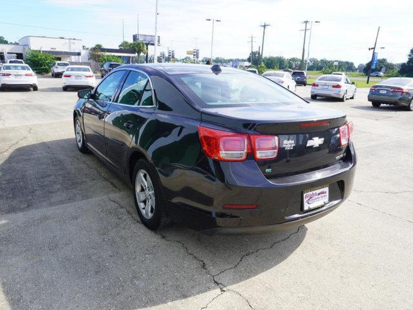 2014 Black Granite Metallic /Jet Black/Titanium Chevrolet Malibu 4dr Sdn LS w/1LS (1G11B5SL1EF) with an 2.5L 4Cyl engine, Automatic transmission, located at 6904 Johnston St., Lafayette, LA, 70503, (337) 988-1960, 30.143589, -92.100601 - Photo#7