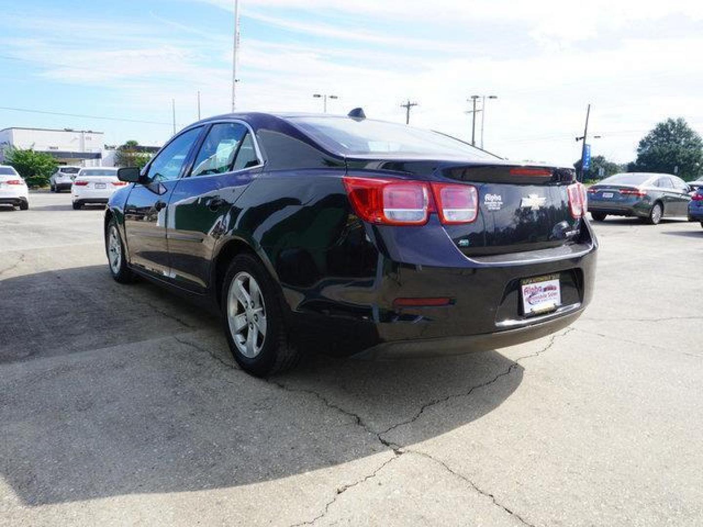 2014 Black Granite Metallic /Jet Black/Titanium Chevrolet Malibu 4dr Sdn LS w/1LS (1G11B5SL1EF) with an 2.5L 4Cyl engine, Automatic transmission, located at 6904 Johnston St., Lafayette, LA, 70503, (337) 988-1960, 30.143589, -92.100601 - Photo#8