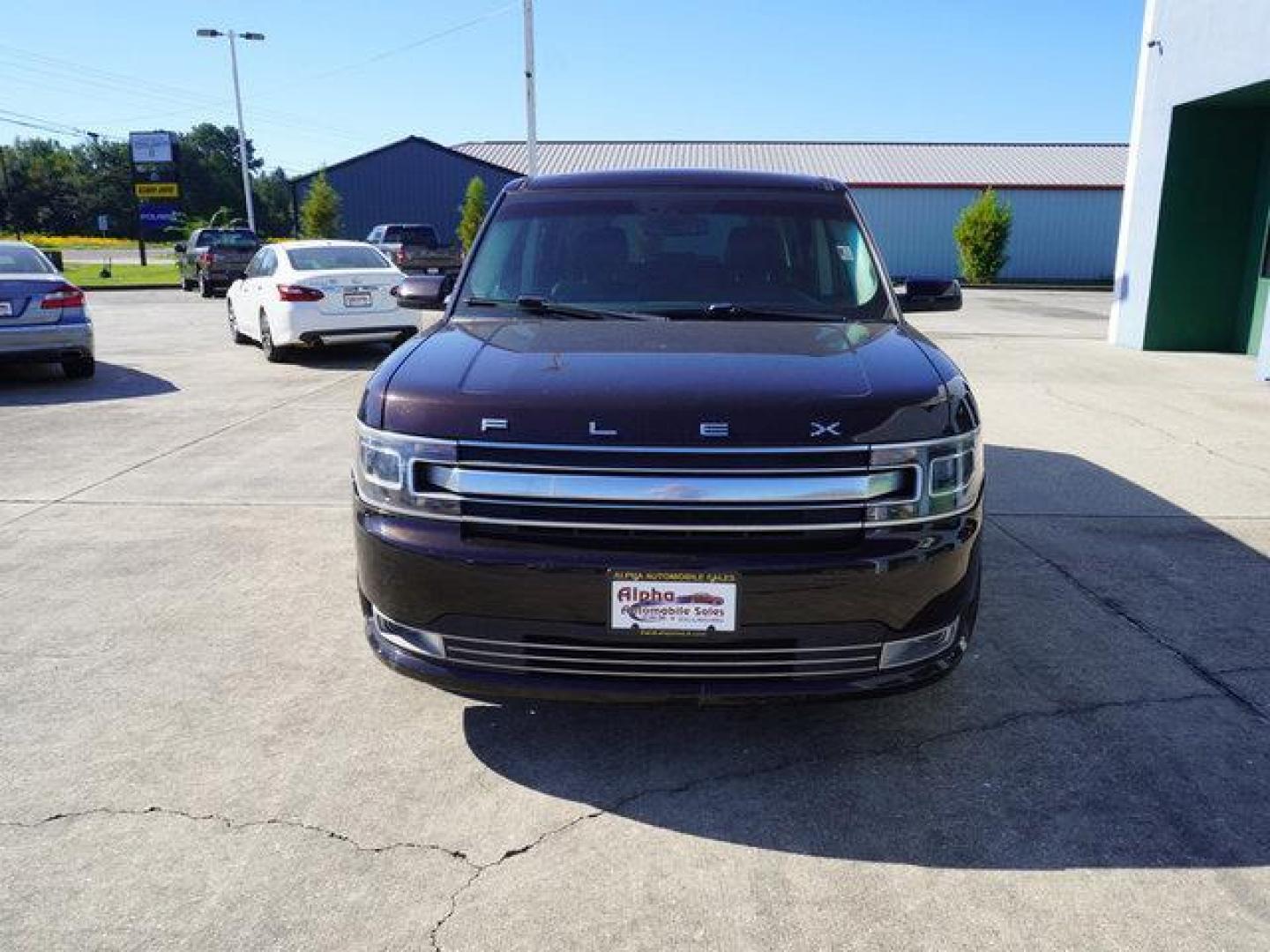 2013 Tuxedo Black Metallic /Charcoal Black Ford Flex 4dr Limited FWD (2FMGK5D88DB) with an 3.5L V6 engine, Automatic transmission, located at 6904 Johnston St., Lafayette, LA, 70503, (337) 988-1960, 30.143589, -92.100601 - Photo#2