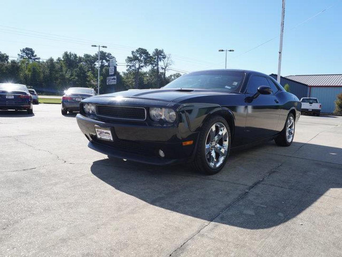 2013 Black /Dark Slate Gray Interior Dodge Challenger 2dr Cpe SXT Plus (2C3CDYAG9DH) with an 3.6L V6 engine, 5 Spd Automatic transmission, located at 6904 Johnston St., Lafayette, LA, 70503, (337) 988-1960, 30.143589, -92.100601 - Photo#5