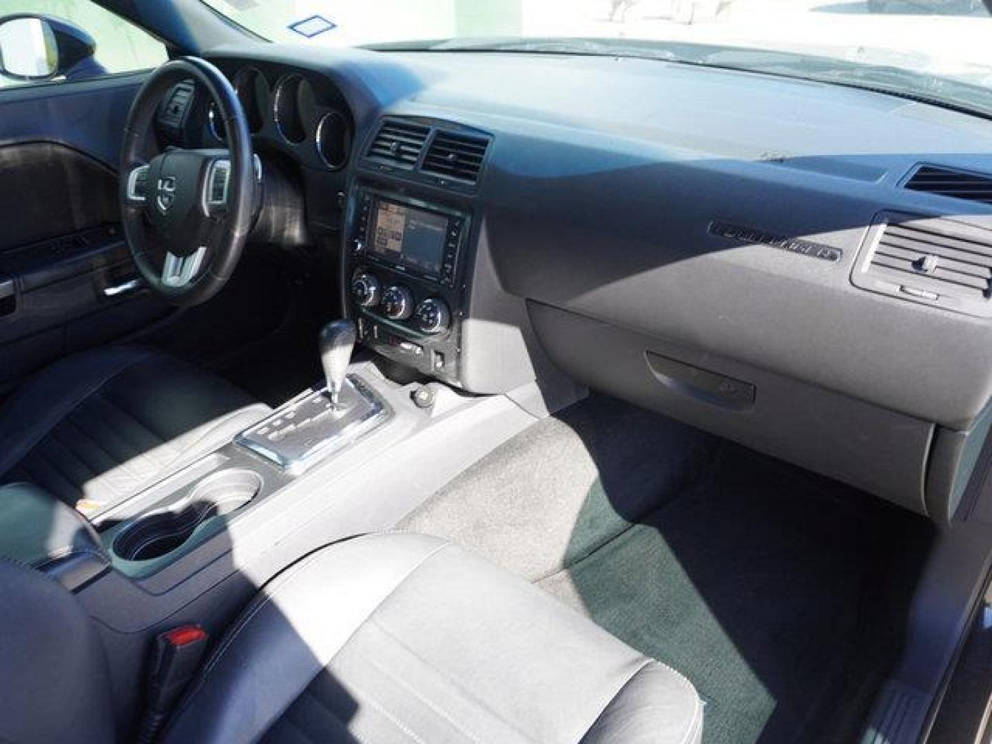 2013 Black /Dark Slate Gray Interior Dodge Challenger 2dr Cpe SXT Plus (2C3CDYAG9DH) with an 3.6L V6 engine, 5 Spd Automatic transmission, located at 6904 Johnston St., Lafayette, LA, 70503, (337) 988-1960, 30.143589, -92.100601 - Photo#17