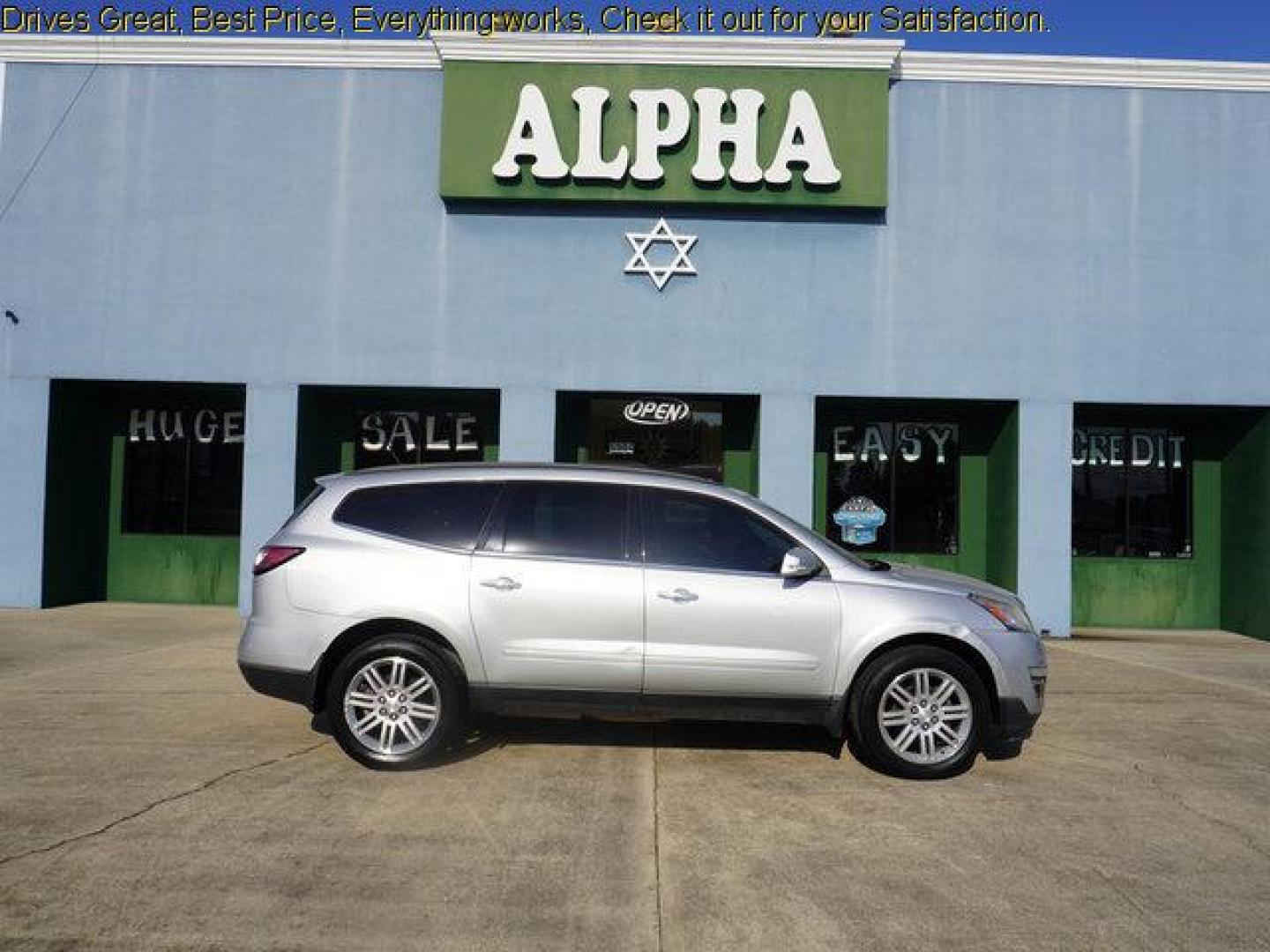 2013 Silver Chevrolet Traverse (1GNKRGKD8DJ) with an 3.6L V6 engine, Automatic transmission, located at 6904 Johnston St., Lafayette, LA, 70503, (337) 988-1960, 30.143589, -92.100601 - Prices are subject to change as improvements done by the service dept. Prices are for Cash sales only, Plus TTL. This Vehicle is Serviced well and Warranties Available too. Easy Financing. Drives Great and everything works. Price subject to change as improvements done by the service dept. Easy CR - Photo#0