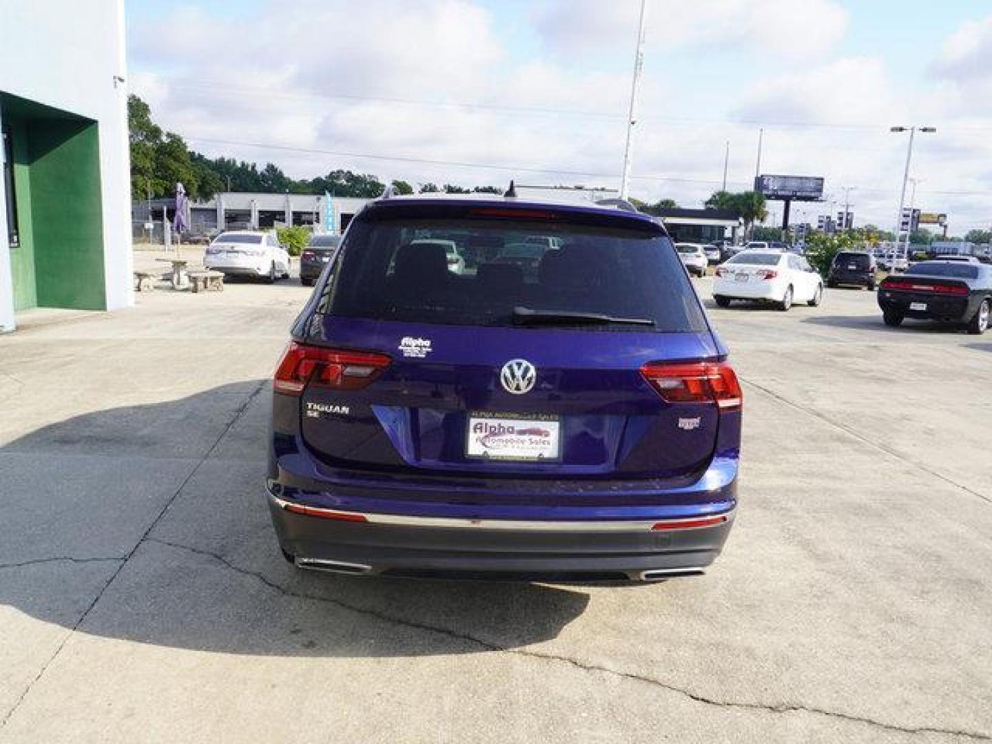 2021 Blue /Storm Gray Volkswagen Tiguan 2.0T SE FWD (3VV3B7AX7MM) with an 2.0L 4Cyl engine, 8 Spd Automatic transmission, located at 6904 Johnston St., Lafayette, LA, 70503, (337) 988-1960, 30.143589, -92.100601 - Photo#9