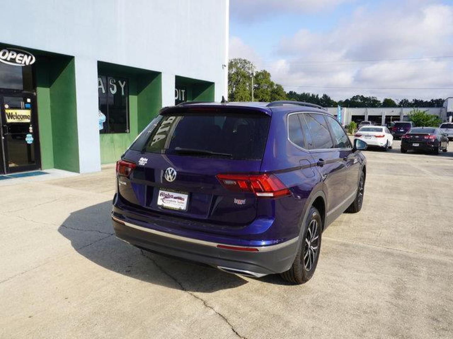 2021 Blue /Storm Gray Volkswagen Tiguan 2.0T SE FWD (3VV3B7AX7MM) with an 2.0L 4Cyl engine, 8 Spd Automatic transmission, located at 6904 Johnston St., Lafayette, LA, 70503, (337) 988-1960, 30.143589, -92.100601 - Photo#11