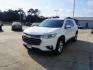 2018 Summit White /Dark Atmosphere/Medium Ash Gray Chevrolet Traverse FWD 4dr LT Cloth w/1LT (1GNERGKW5JJ) with an 3.6L V6 engine, Automatic transmission, located at 6904 Johnston St., Lafayette, LA, 70503, (337) 988-1960, 30.143589, -92.100601 - Photo#4