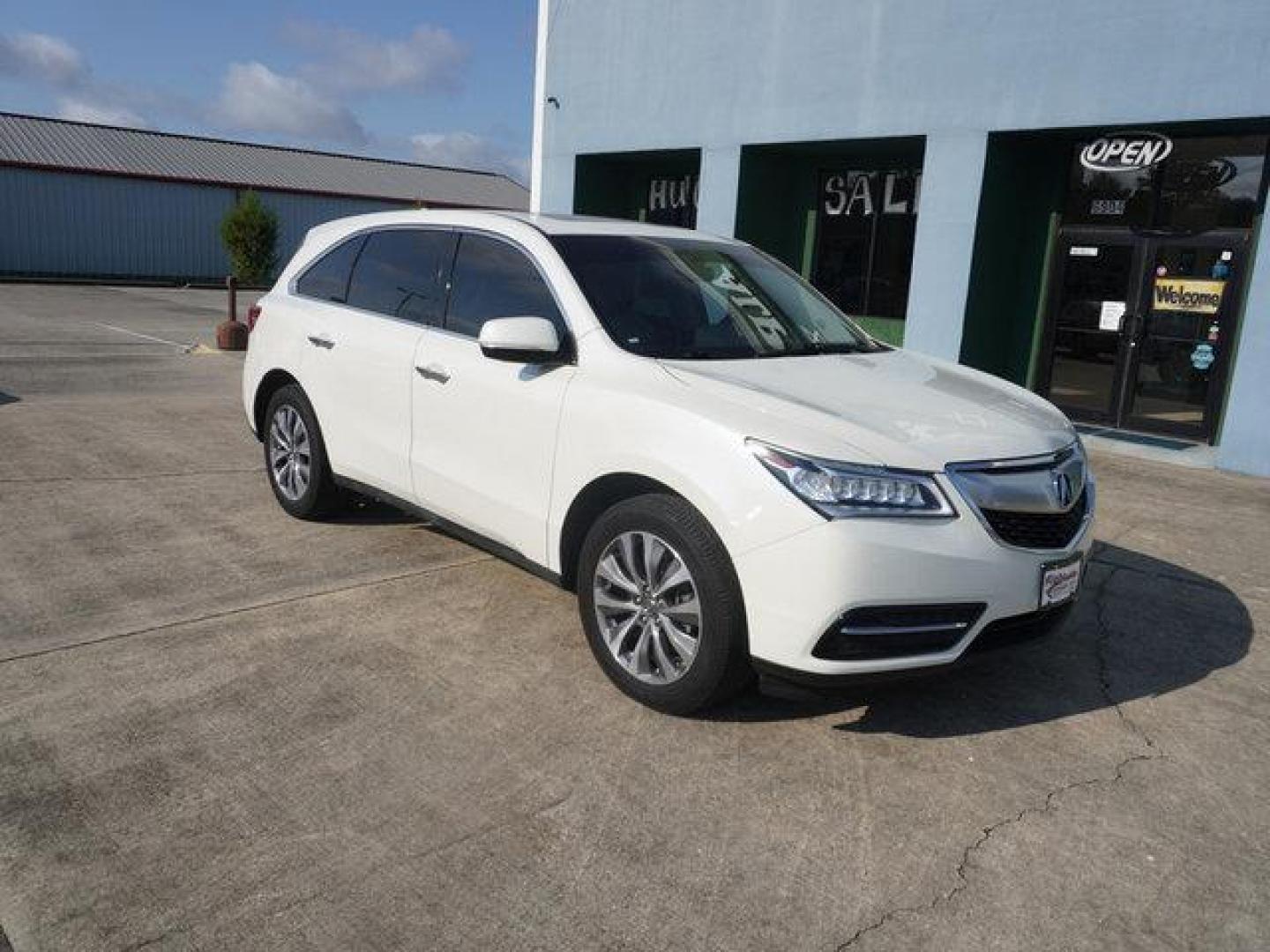 2014 White Acura MDX (5FRYD3H46EB) with an 3.5L V6 engine, Automatic transmission, located at 6904 Johnston St., Lafayette, LA, 70503, (337) 988-1960, 30.143589, -92.100601 - Prices are subject to change as improvements done by the service dept. Prices are for Cash sales only, Plus TTL. This Vehicle is Serviced well and Warranties Available too. Easy Financing. Drives Great and everything works. Price subject to change as improvements done by the service dept. Easy CR - Photo#1