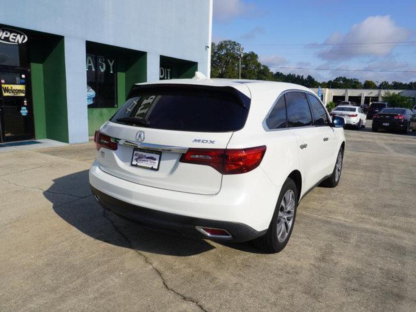 2014 White /Ebony Acura MDX FWD 4dr Tech Pkg (5FRYD3H46EB) with an 3.5L V6 engine, Automatic transmission, located at 6904 Johnston St., Lafayette, LA, 70503, (337) 988-1960, 30.143589, -92.100601 - Photo#11