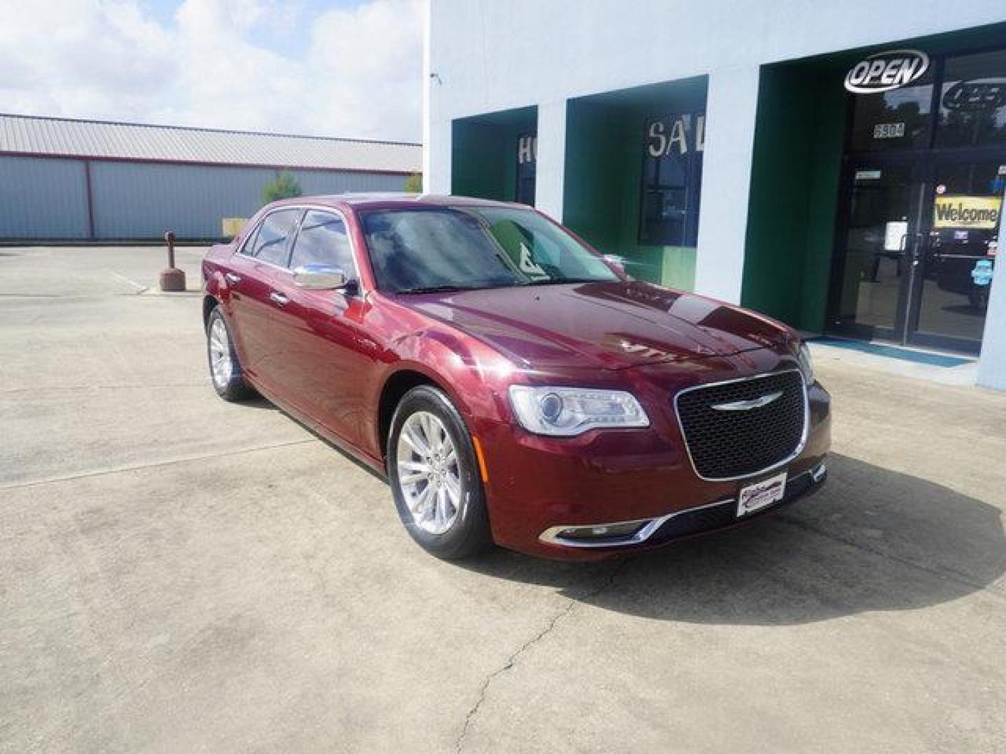 2017 Maroon /Black Chrysler 300 300C RWD (2C3CCAEG5HH) with an 3.6L V6 engine, Automatic transmission, located at 6904 Johnston St., Lafayette, LA, 70503, (337) 988-1960, 30.143589, -92.100601 - Photo#1