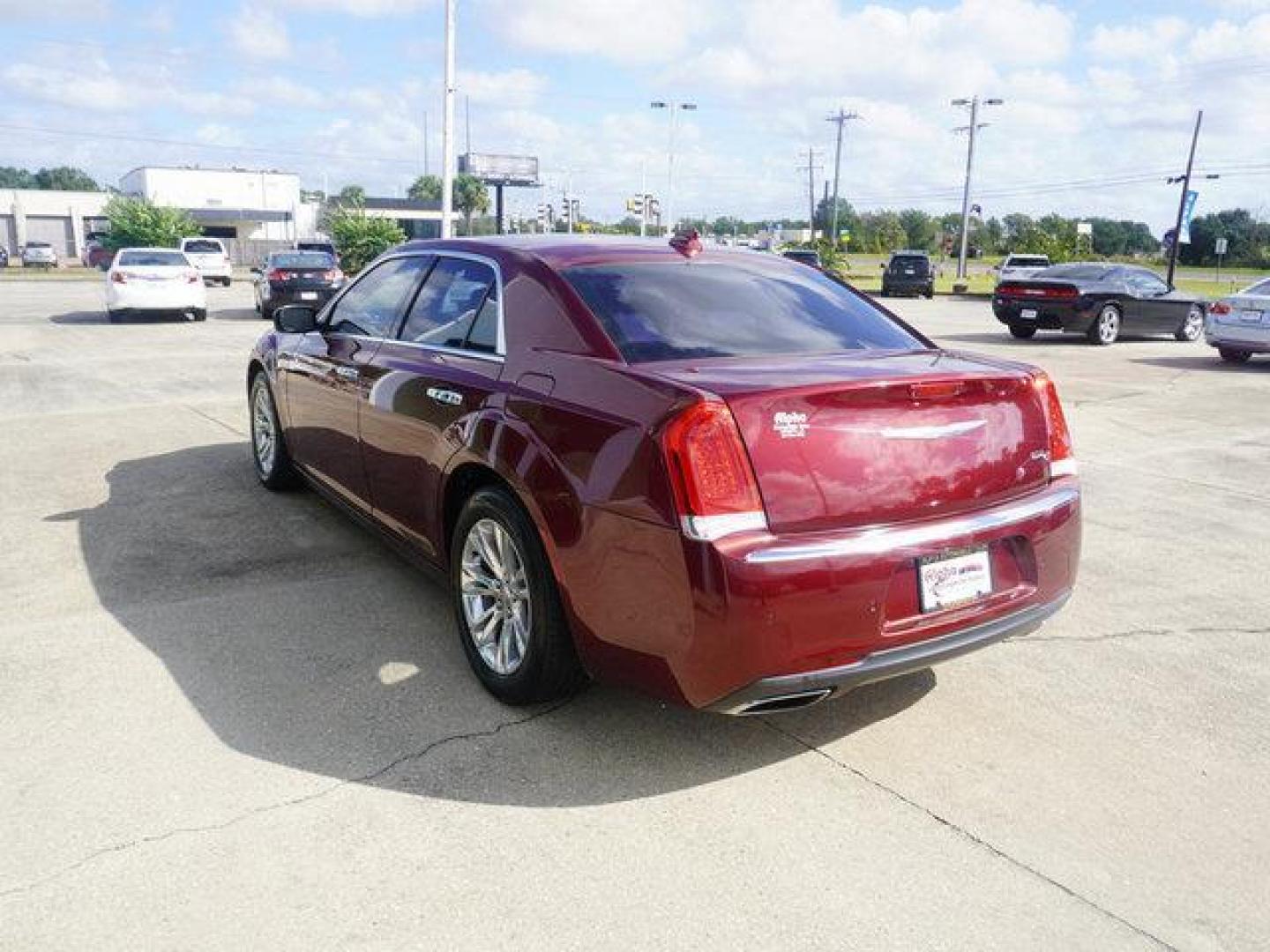 2017 Maroon /Black Chrysler 300 300C RWD (2C3CCAEG5HH) with an 3.6L V6 engine, Automatic transmission, located at 6904 Johnston St., Lafayette, LA, 70503, (337) 988-1960, 30.143589, -92.100601 - Photo#8