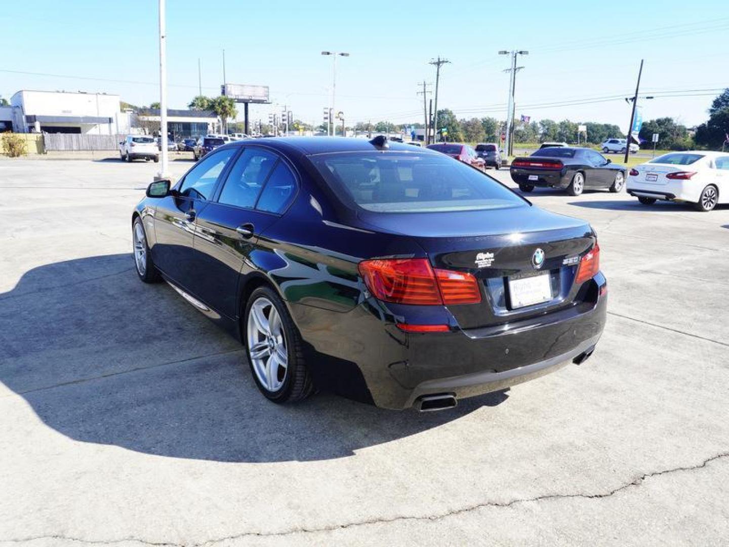 2015 Jet Black /Black BMW 5 Series 4dr Sdn 550i RWD (WBAKN9C50FD) , Automatic transmission, located at 6904 Johnston St., Lafayette, LA, 70503, (337) 988-1960, 30.143589, -92.100601 - Photo#7