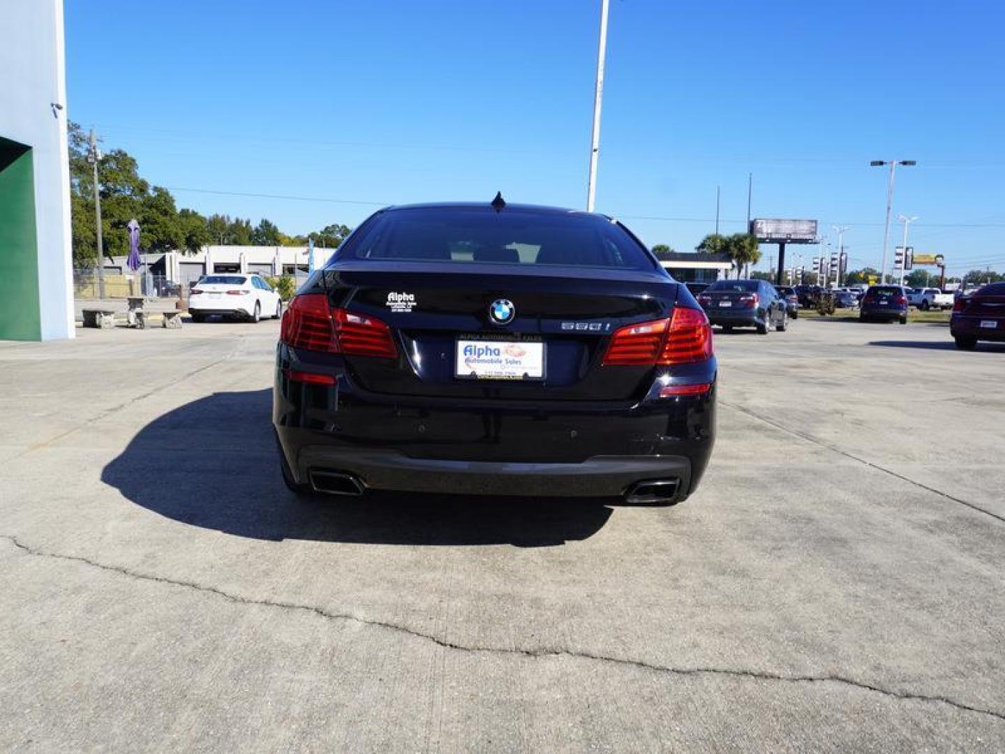 2015 Jet Black /Black BMW 5 Series 4dr Sdn 550i RWD (WBAKN9C50FD) , Automatic transmission, located at 6904 Johnston St., Lafayette, LA, 70503, (337) 988-1960, 30.143589, -92.100601 - Photo#10