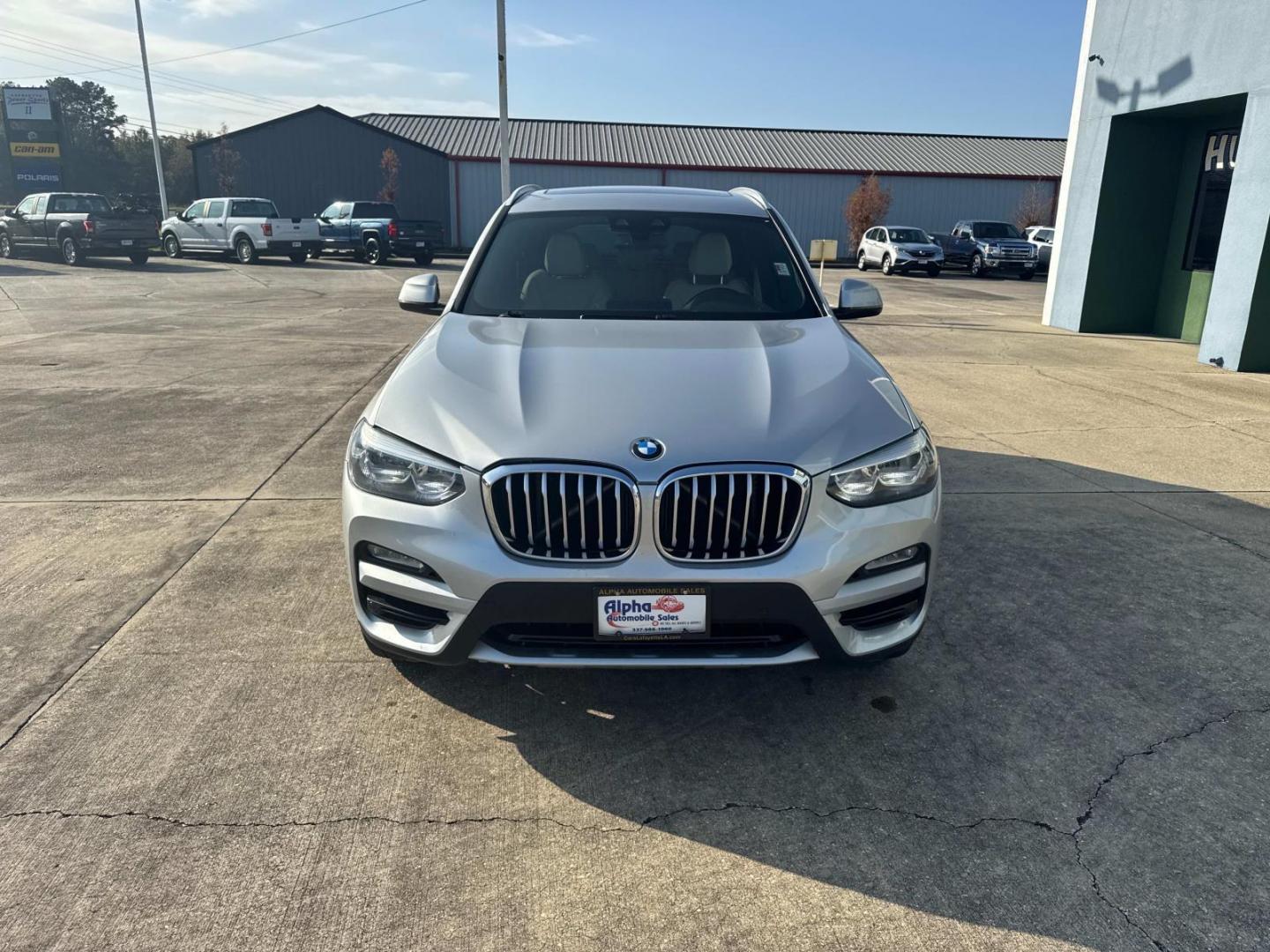 2019 White /Canberra Beige/Black BMW X3 xDrive30i Sports Activity Vehicle (5UXTR9C50KL) , N/A transmission, located at 6904 Johnston St., Lafayette, LA, 70503, (337) 988-1960, 30.143589, -92.100601 - Photo#2