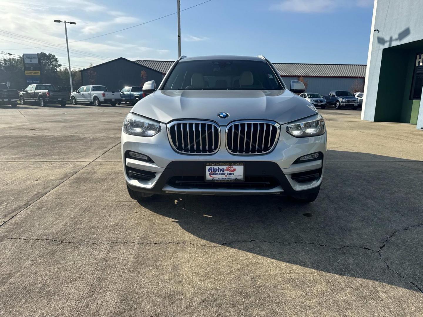 2019 White /Canberra Beige/Black BMW X3 xDrive30i Sports Activity Vehicle (5UXTR9C50KL) , N/A transmission, located at 6904 Johnston St., Lafayette, LA, 70503, (337) 988-1960, 30.143589, -92.100601 - Photo#3