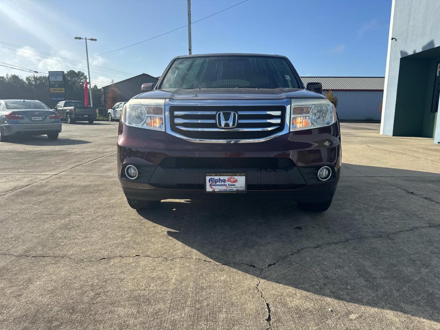 2013 Red /Beige Honda Pilot 2WD 4dr EX (5FNYF3H4XDB) , N/A transmission, located at 6904 Johnston St., Lafayette, LA, 70503, (337) 988-1960, 30.143589, -92.100601 - Photo#3