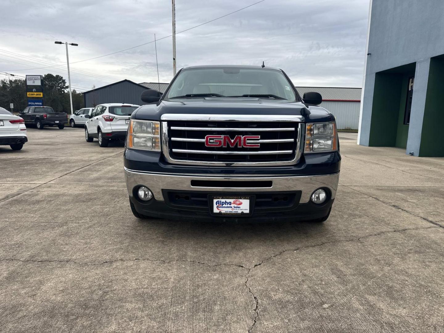 2012 Midnight Blue Metallic /Tan GMC Sierra 1500 2WD Crew Cab 143.5 SLE (3GTP1VE09CG) , N/A transmission, located at 6904 Johnston St., Lafayette, LA, 70503, (337) 988-1960, 30.143589, -92.100601 - Photo#3