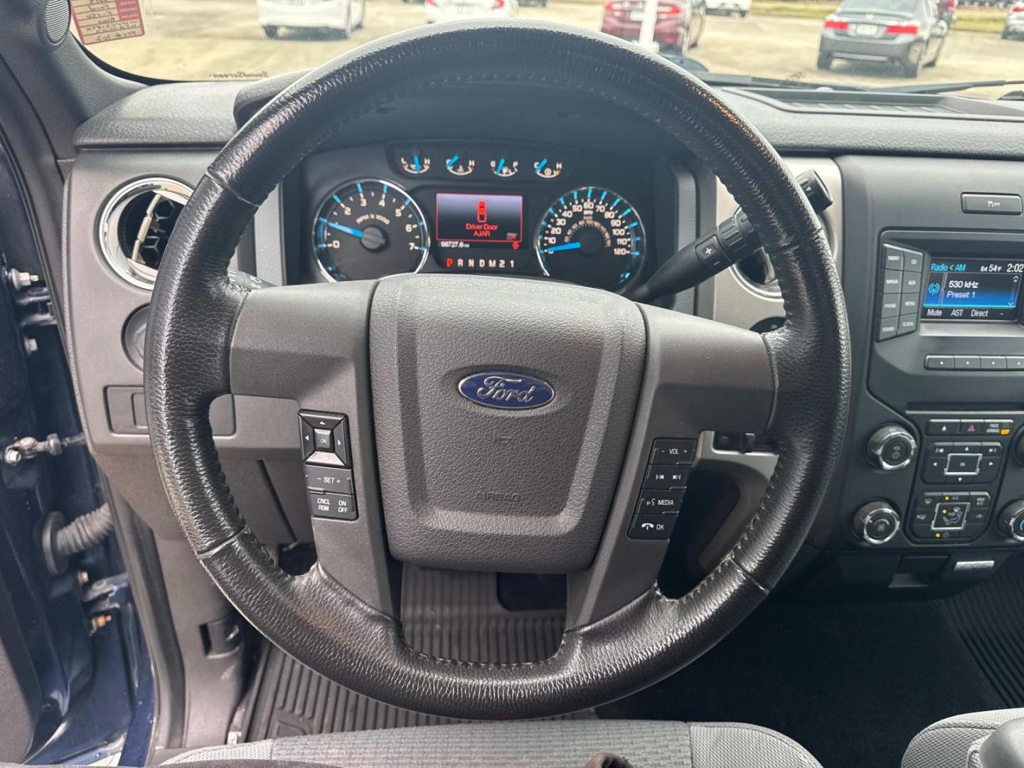 2013 Blue /Gray Ford F-150 4WD SuperCab 145 XL (1FTFX1ETXDF) , Automatic transmission, located at 6904 Johnston St., Lafayette, LA, 70503, (337) 988-1960, 30.143589, -92.100601 - Photo#26