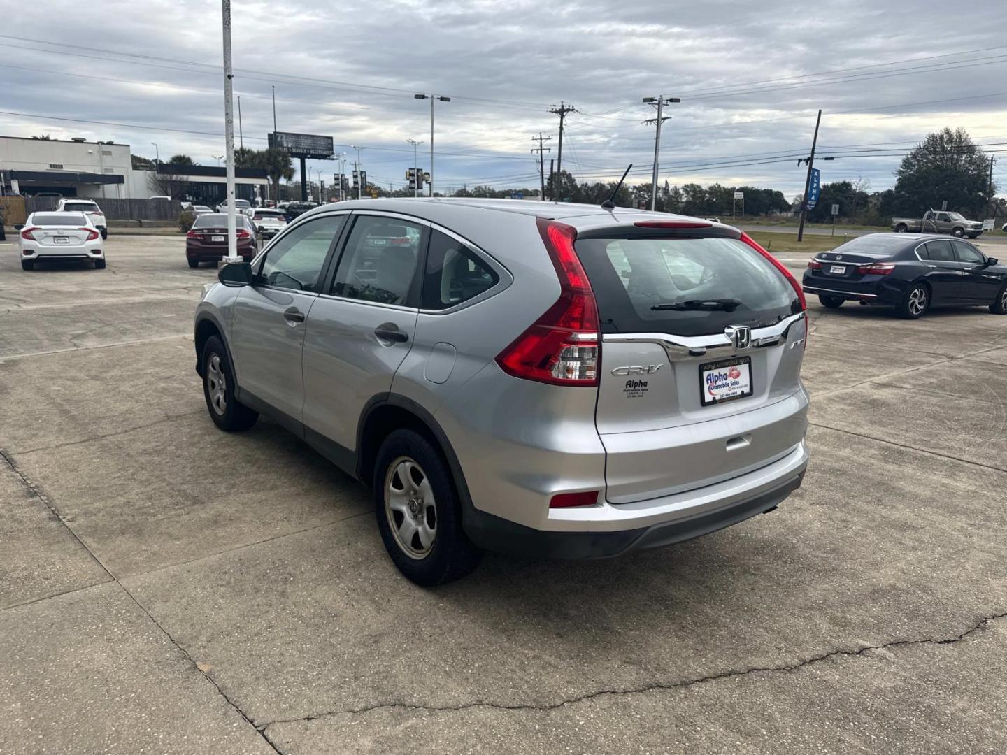 2016 Silver /Gray Honda CR-V AWD 5dr LX (5J6RM4H35GL) , Automatic transmission, located at 6904 Johnston St., Lafayette, LA, 70503, (337) 988-1960, 30.143589, -92.100601 - Photo#7