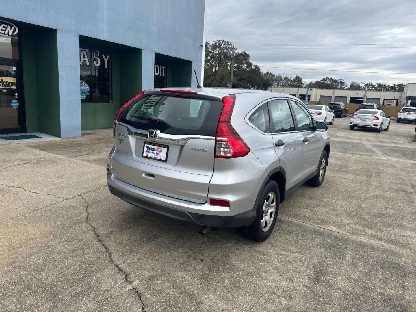 2016 Silver /Gray Honda CR-V AWD 5dr LX (5J6RM4H35GL) , Automatic transmission, located at 6904 Johnston St., Lafayette, LA, 70503, (337) 988-1960, 30.143589, -92.100601 - Photo#11