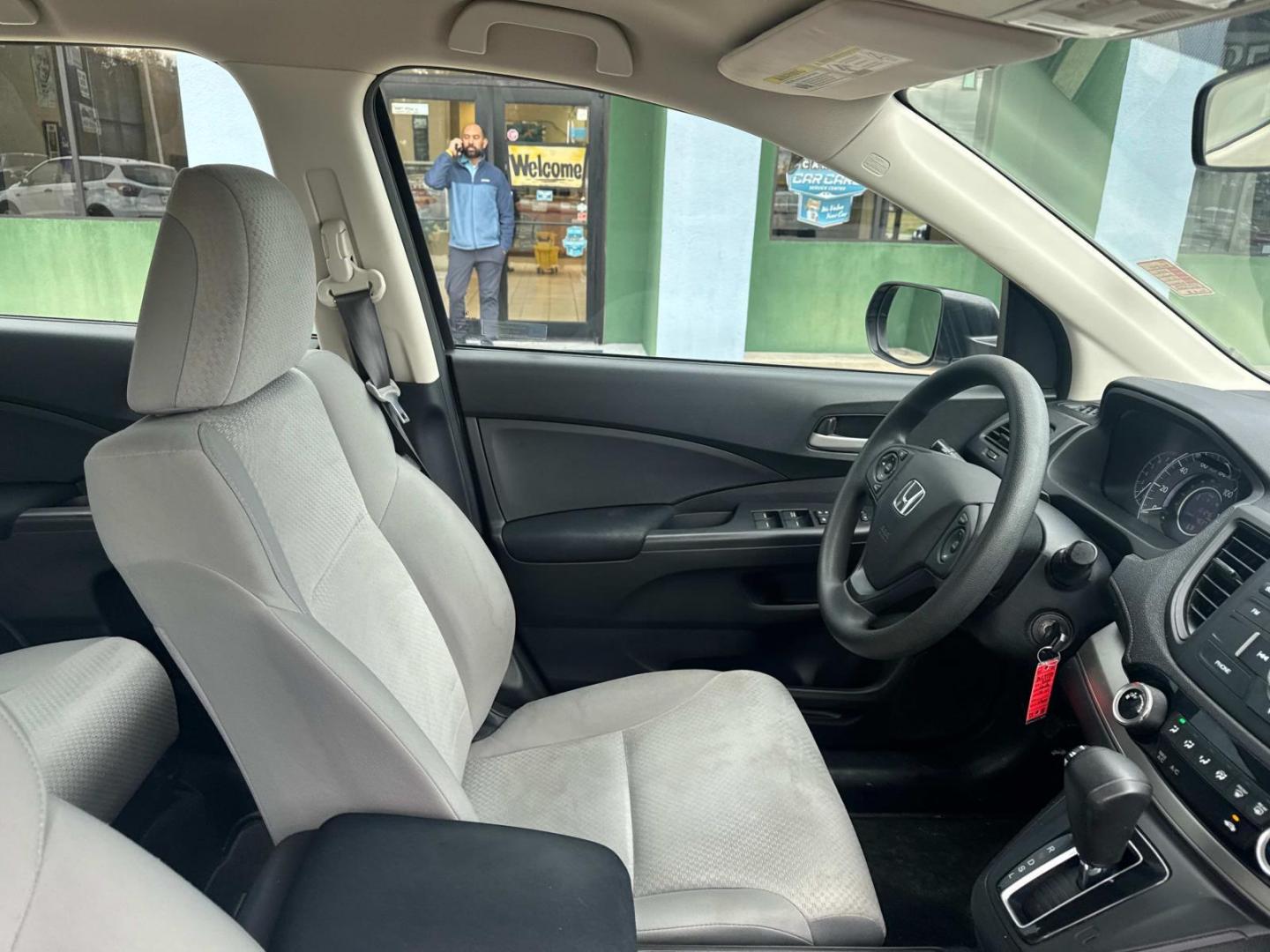 2016 Silver /Gray Honda CR-V AWD 5dr LX (5J6RM4H35GL) , Automatic transmission, located at 6904 Johnston St., Lafayette, LA, 70503, (337) 988-1960, 30.143589, -92.100601 - Photo#15