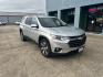 2018 Silver Ice Metallic /Gray Chevrolet Traverse FWD 4dr LT Leather w/3LT (1GNERHKW4JJ) , N/A transmission, located at 6904 Johnston St., Lafayette, LA, 70503, (337) 988-1960, 30.143589, -92.100601 - Photo#1