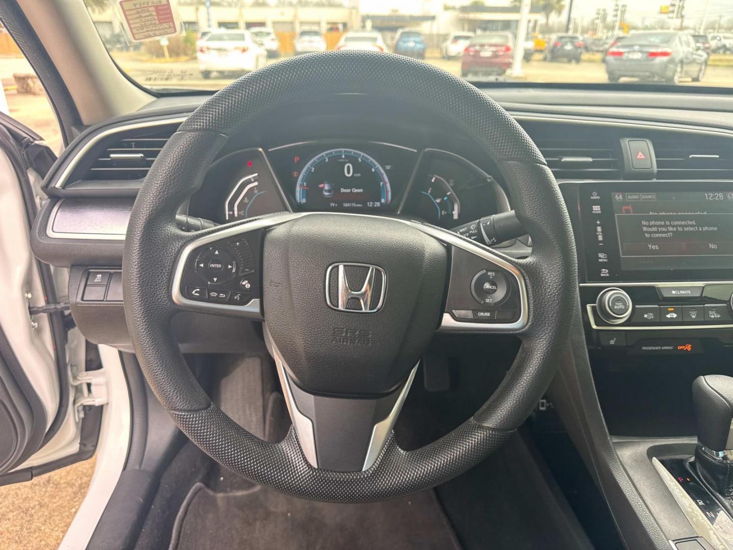 2016 White Orchid Pearl /Ivory Honda Civic Sedan 4dr CVT EX-T (19XFC1F38GE) , Automatic transmission, located at 6904 Johnston St., Lafayette, LA, 70503, (337) 988-1960, 30.143589, -92.100601 - Photo#26