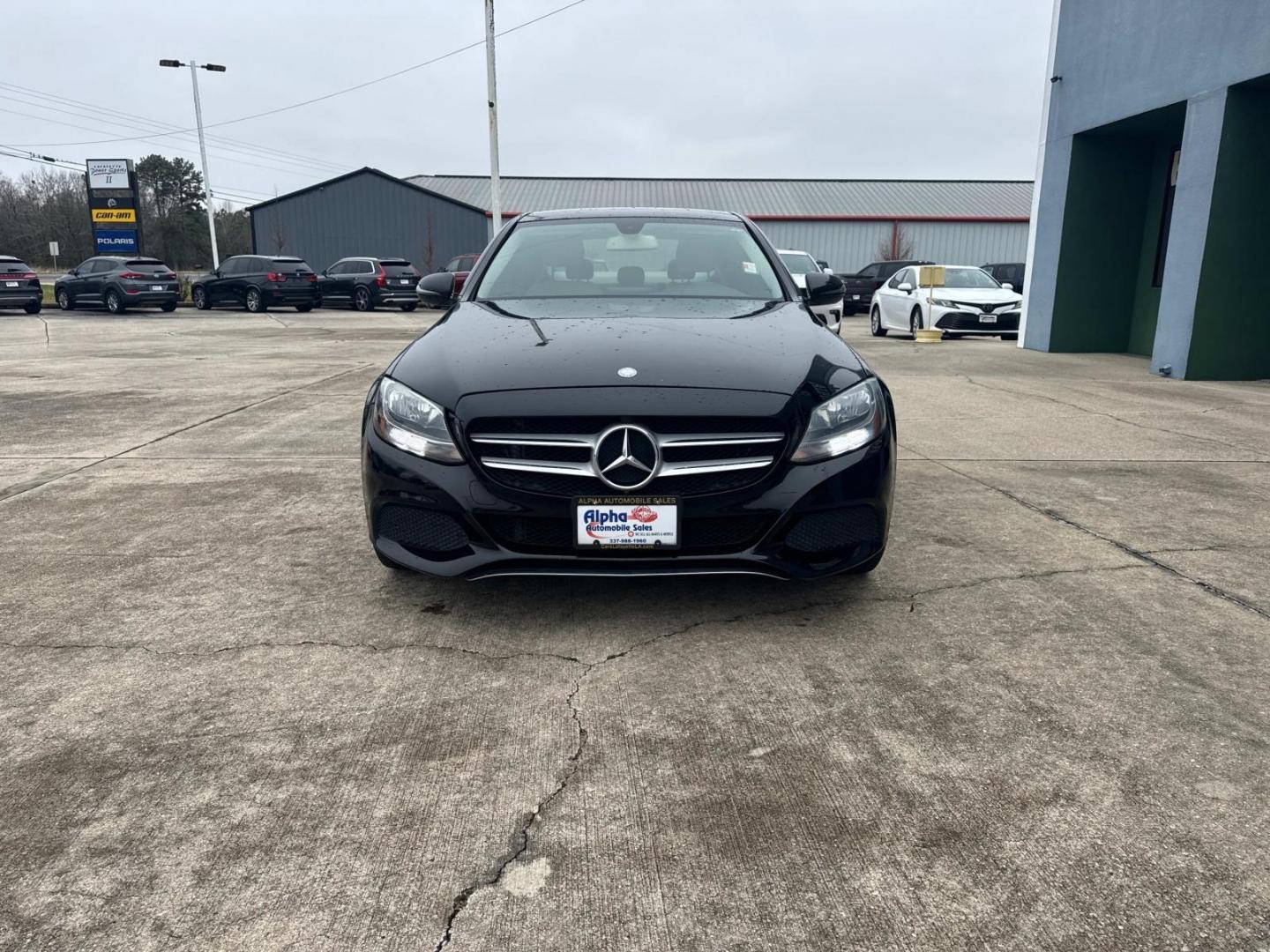 2016 Black /Silk Beige Mercedes-Benz C-Class C300 Sedan (55SWF4JB4GU) , Automatic transmission, located at 6904 Johnston St., Lafayette, LA, 70503, (337) 988-1960, 30.143589, -92.100601 - Photo#4