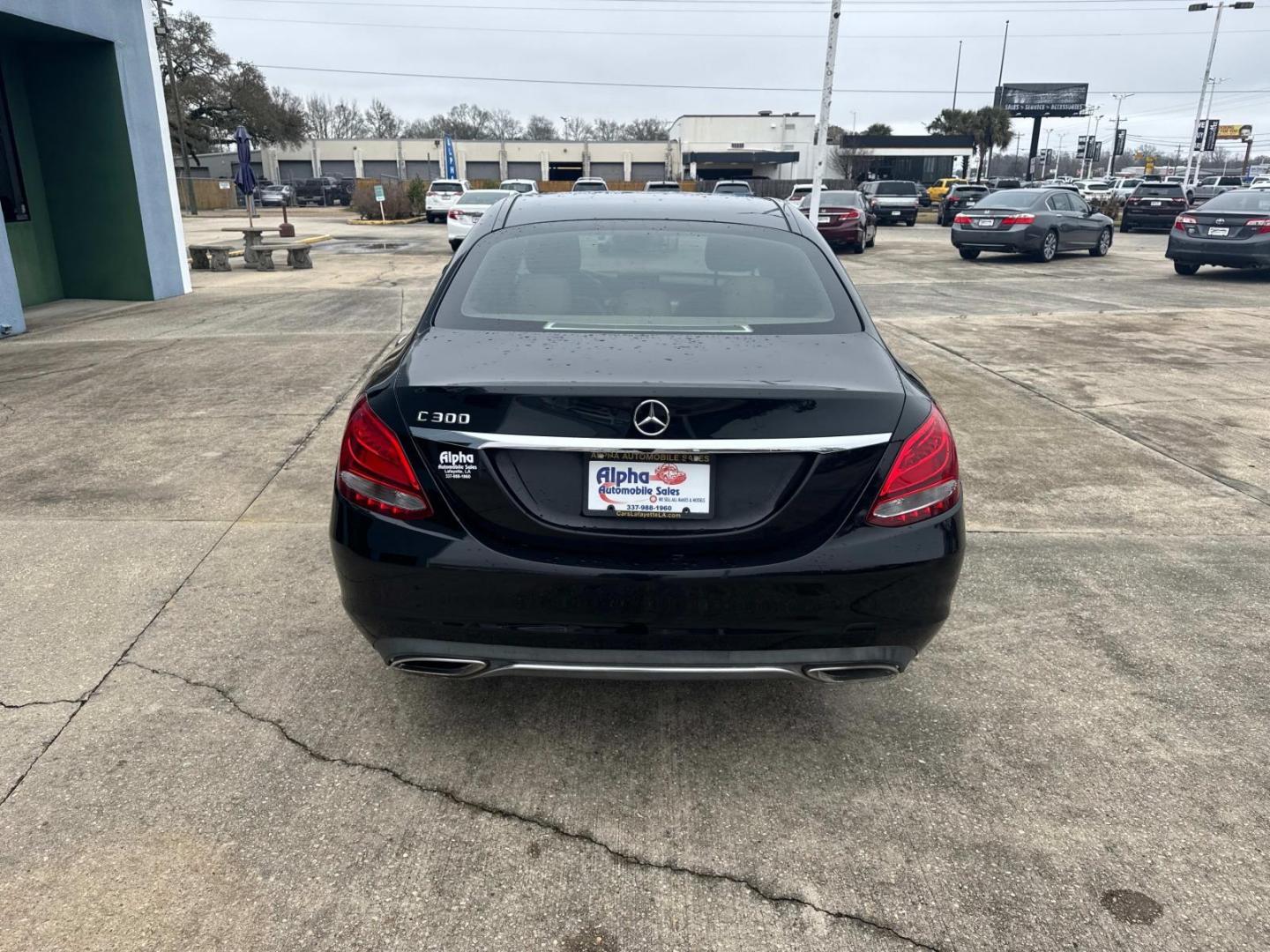 2016 Black /Silk Beige Mercedes-Benz C-Class C300 Sedan (55SWF4JB4GU) , Automatic transmission, located at 6904 Johnston St., Lafayette, LA, 70503, (337) 988-1960, 30.143589, -92.100601 - Photo#10