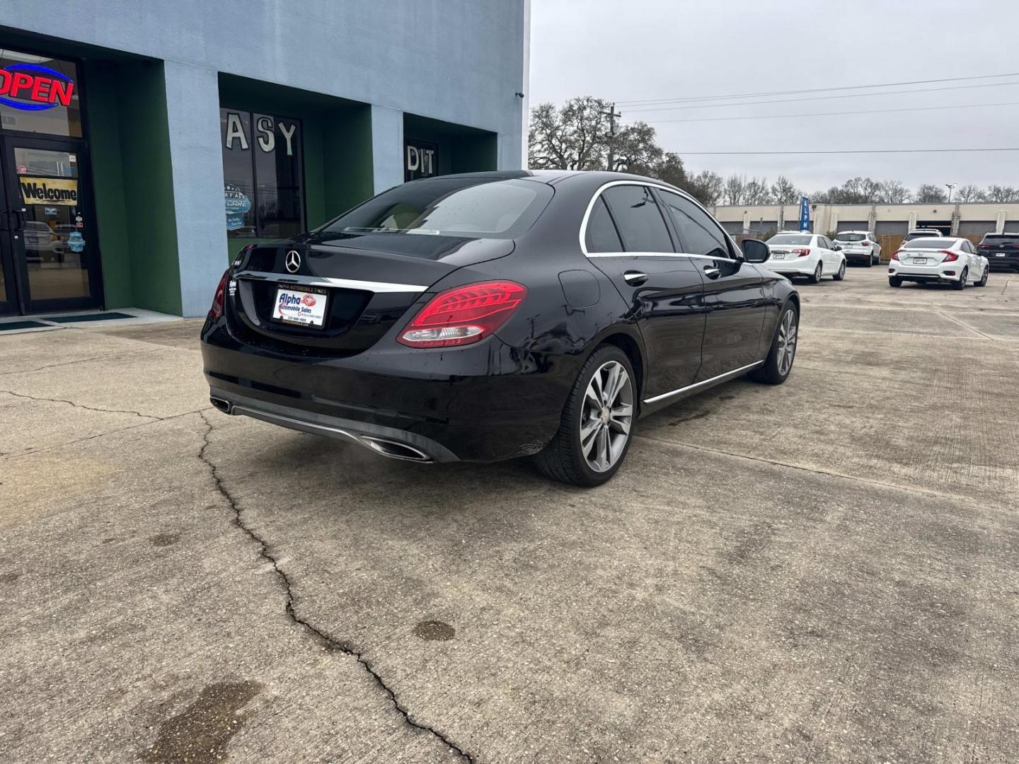 2016 Black /Silk Beige Mercedes-Benz C-Class C300 Sedan (55SWF4JB4GU) , Automatic transmission, located at 6904 Johnston St., Lafayette, LA, 70503, (337) 988-1960, 30.143589, -92.100601 - Photo#13