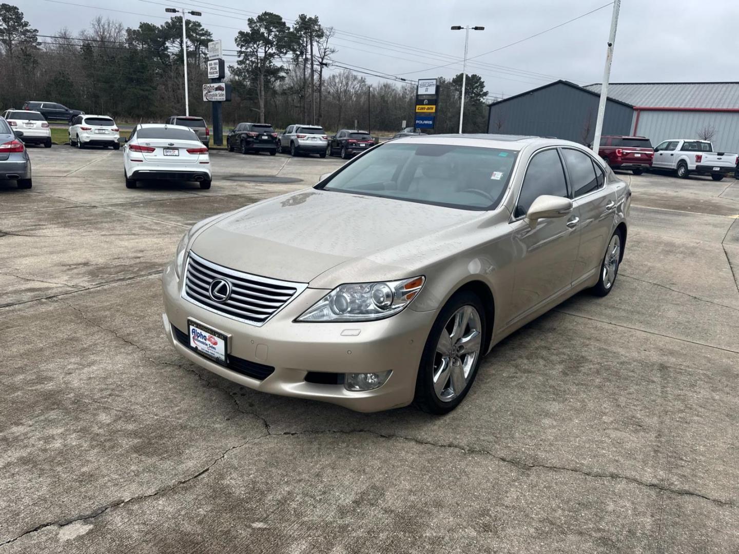 2012 Tan /Parchment Lexus LS 460 4dr Sdn RWD (JTHBL5EF0C5) , N/A transmission, located at 6904 Johnston St., Lafayette, LA, 70503, (337) 988-1960, 30.143589, -92.100601 - Photo#5