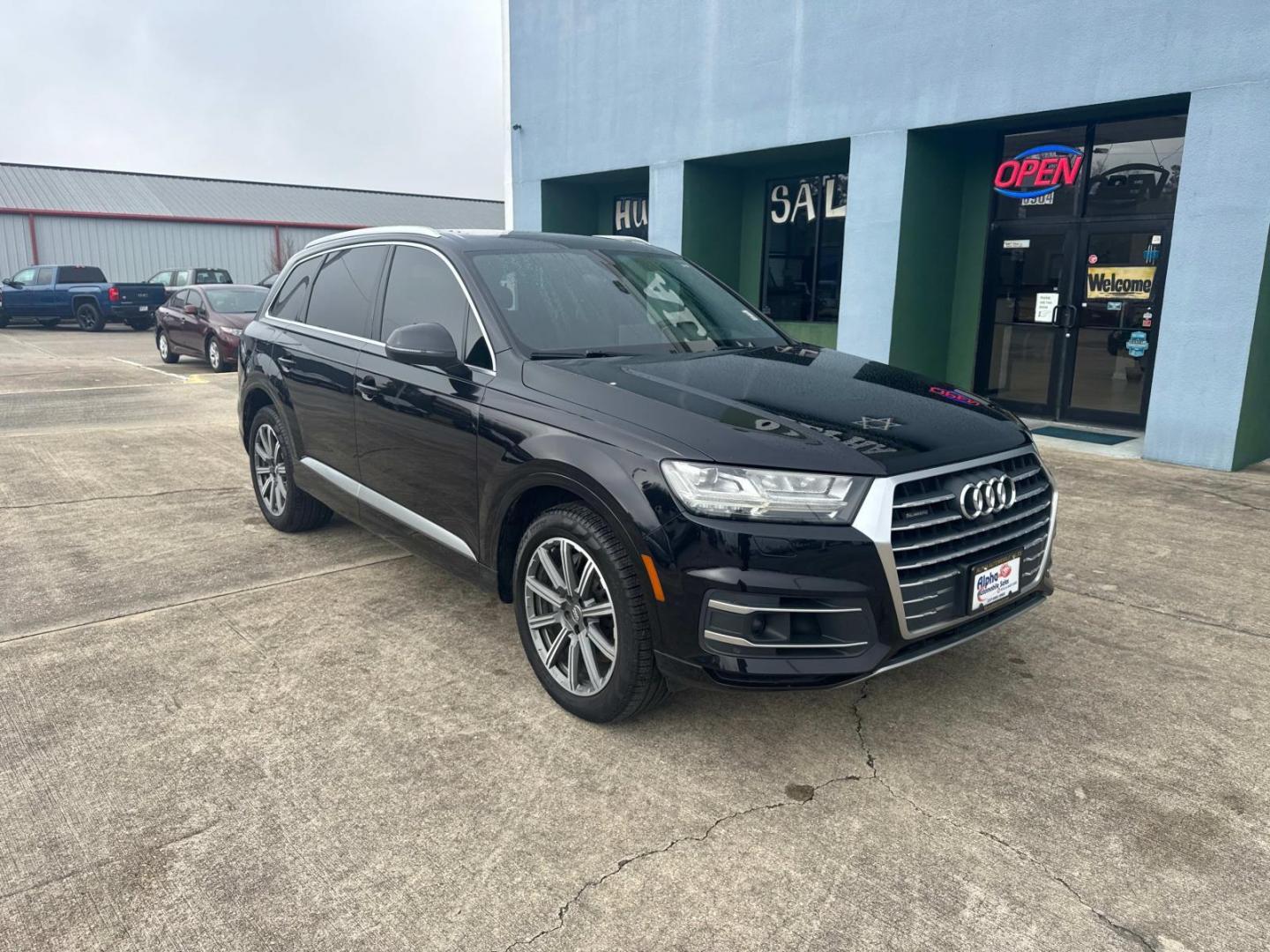 2018 Night Black /Brown Audi Q7 3.0 TFSI Prestige (WA1VAAF74JD) , Automatic transmission, located at 6904 Johnston St., Lafayette, LA, 70503, (337) 988-1960, 30.143589, -92.100601 - Photo#1